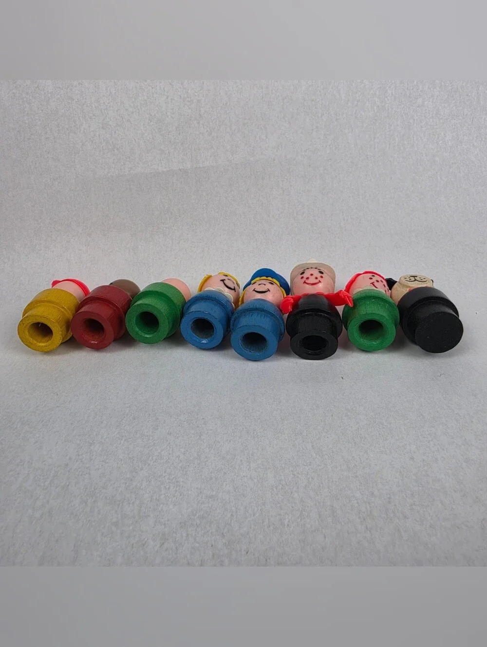 Vintage Fisher Price Little People Wooden Figurines